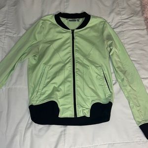 Cute lime green Athleta zip up!